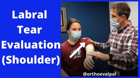 advanced tests for shoulder labral tear|positive shoulder labral tear test.